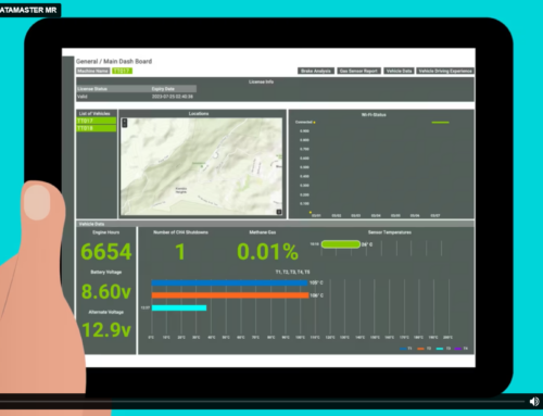DataMaster MR for managing shift reports and vehicle maintenance