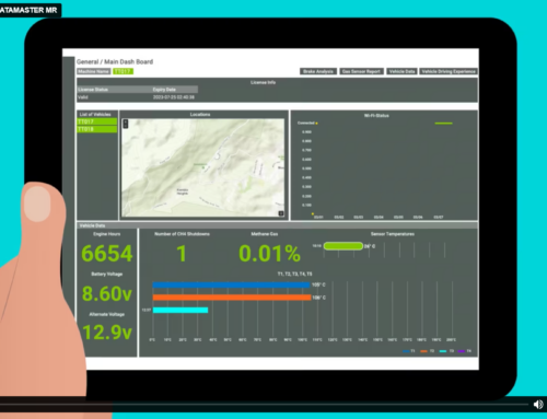 Underground diesel vehicle data capture and visualisation using DataMaster Mobile Reports